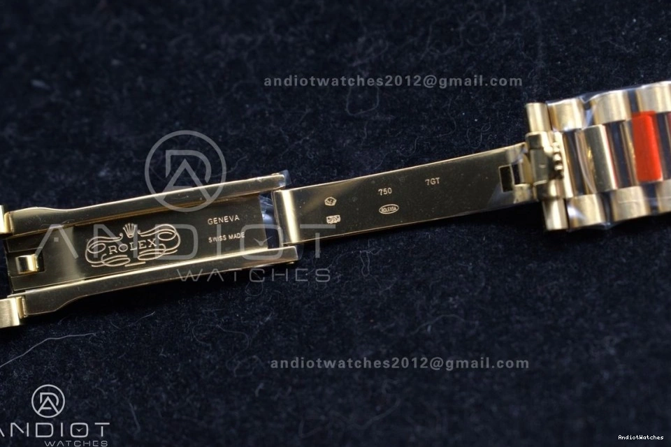 RG DayDate 40 Dial on Bracelet A GSF Weight Gold 390 OnTrend President Roman Gain 0113